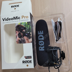 RODE Video Mic Pro(개봉, 11만)