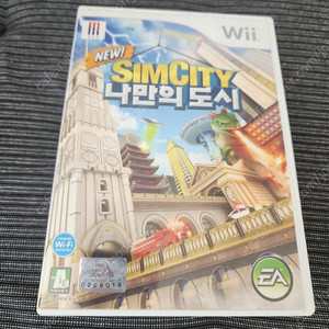 닌텐도 위 wii 정품 Simcity 심시티 나만의 도시 CD 판매합니다.