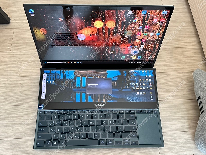 에이수스 젠북 프로 듀오 RTX3080, 32gb 램, i9 11세대, 1tb ssd / ASUS Zenbook Pro Duo