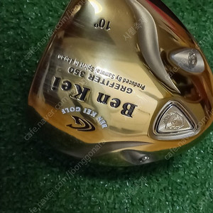 신품급/Ben Kei Golf의 GREFITER350 골드 고반발 드라이버(10도/R)