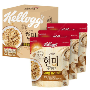 켈로그 현미 푸레이크 550g x 3개