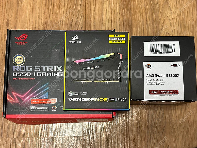 ASUS b550i strix + 5600x + 2 *...--0