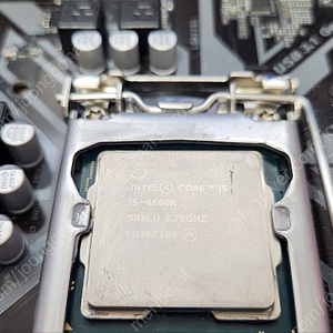 i5-9600k. 기가바이트 h310m 보드. 고장. 불량