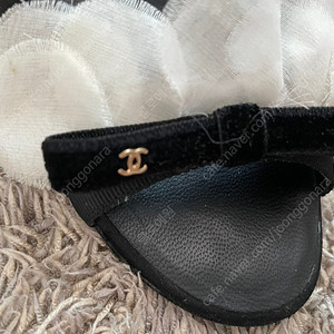 (정품)샤넬(Chanel)까멜리아 토오픈 샌들 37C 7cm