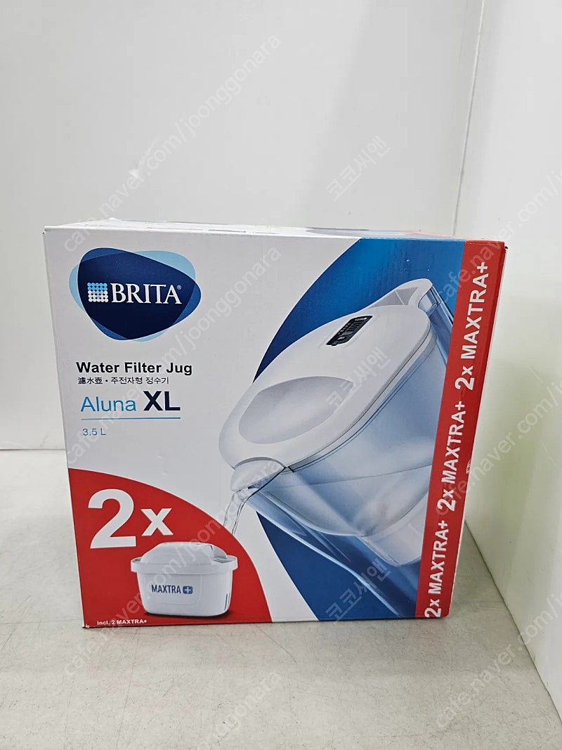 브리타 알루나 정수용기 3.5L(필터2개포함