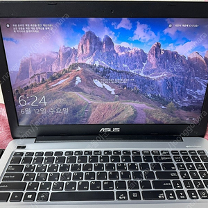 아수스 a556u i5 6200 ddr4 12기가 ssd 240기가 11만원 급매