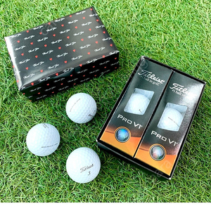 타이틀리스트 골프공 PRO V1 6구 선물세트 포장 1박스 판매