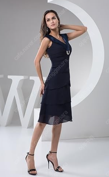 여성 프롬 드레스 Elegant 스타일 새상품 [셀프웨딩/스몰웨딩]