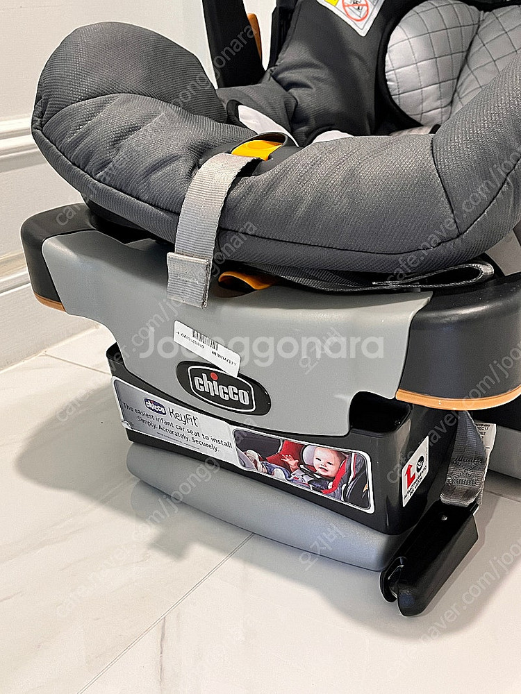 치코 카시트 키핏 (신생아 베이비 카시트) 팝니다!--3