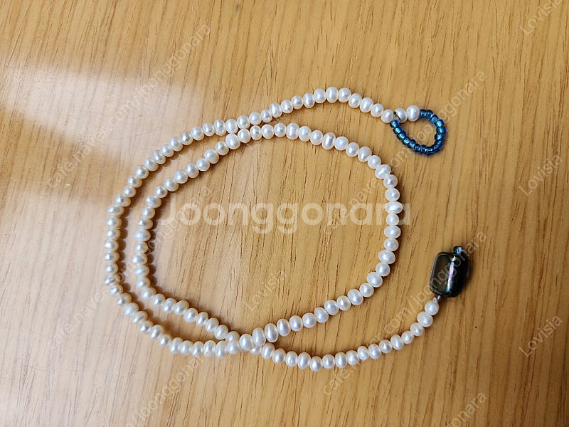 담수진주 비드쵸커 목걸이겸 팔찌--0