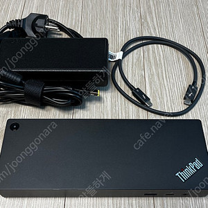 레노버 씽크패드 썬더볼트3 Dock Gen 2 / Lenovo ThinkPad Thunderbolt 3 Dock Gen 2 (40AN 타입)