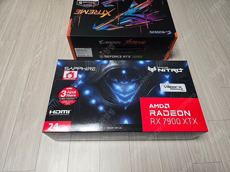 RX 7900 XTX 사파이어 니트로+ 팝니다.