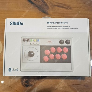 8bitdo v3 블루투스 아케이드 스틱 판매합니다.