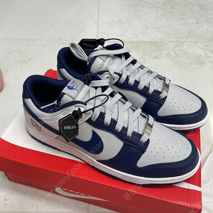 나이키 덩크 Dunk Low NBA EMB Nets 280 미개봉 (DD3363-001)