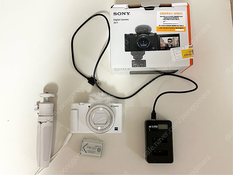 소니 zv-1 화이트 브이로그 카메라