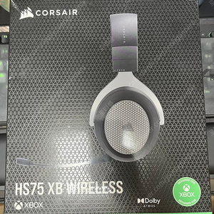 미사용 커세어 HS75 XB wireless 무선헤드셋