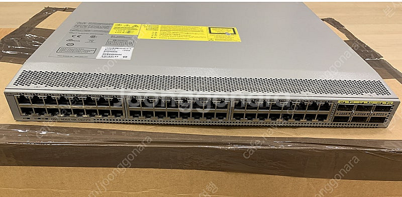 시스코 10G 스위치 Cisco 48포트 N9K-C93...--0