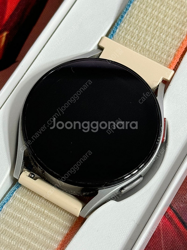 갤럭시워치5 실버 40mm 풀박스 팝니다 (사용감 있음...--0
