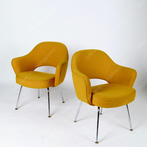 Knoll 71 arm chair yellow 놀 의자