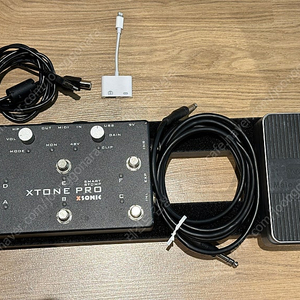 Xtone pro (페달보드,볼륨페달,가방)