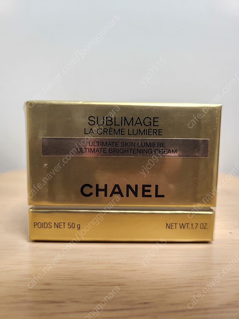 [CHANEL]샤넬 수블리마지 라 크렘 뤼미에르(용량 50g)144290 새상품 팝니다.