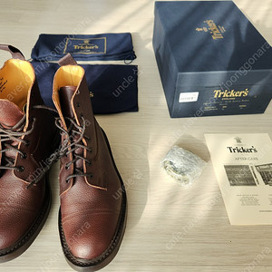 Tricker's 트리커즈 그래스미어 브라운 저그 그레인레더 컨트리부츠 사이즈 UK 6 G (250)