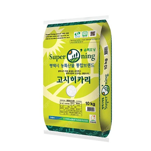 선착순)23년햅쌀 특등급 슈퍼오닝 고시히까리쌀10kg 무료배송28900원 최근도정