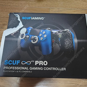 scuf 스커프 인피니티 4ps pro 컨트롤러 미사용 새제품