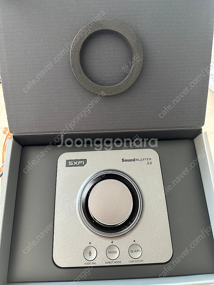 사운드블라스터X4 판매합니다--1