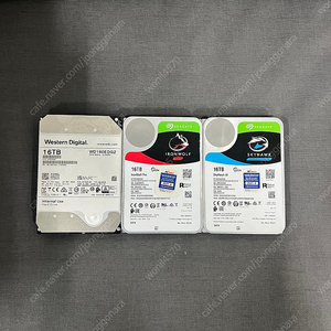 WD 씨게이트 16TB/16테라 저렴하게 판매합니다