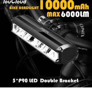 (새제품) 10,000mA 보배 겸용 LED 라이트 + LED 후미등 / 택포2만