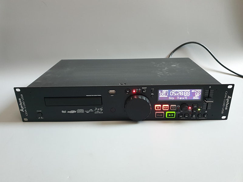 Aplus CDA-1100 USB CD 플레이어+DJ 전문가용