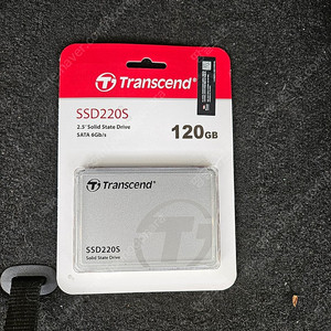 트랜센드 SSD 120GB 미개봉 새상품 팝니다
