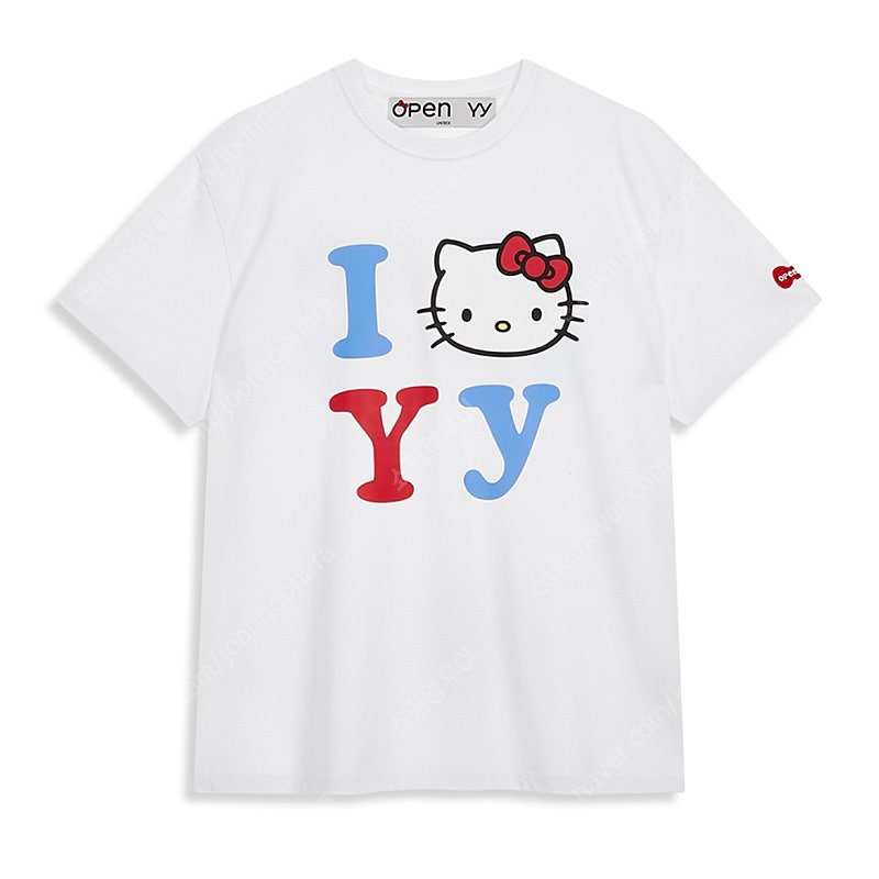 Open Yy x hello kitty 오픈와이와이 헬로키티 티셔츠 L