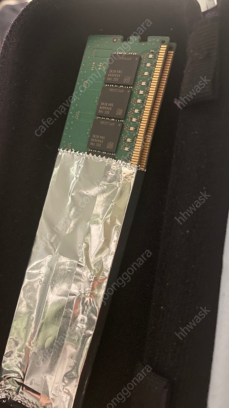 (램/메모리) 삼성전자 DDR4 32GB PC25600 2개 새제품 팝니다