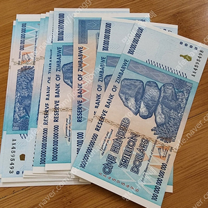 짐바브웨이 100조달러
