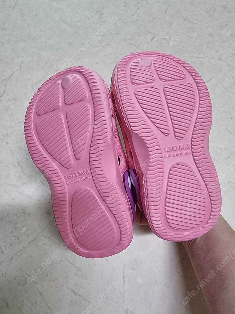 새상품) 유니콘 스펀지 크록스 아기 유아 여름 신발 샌들160
