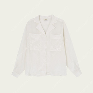 ribbonbit Maze Pocket Blouse - Ivory