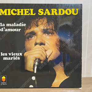 MICHEL SARDOU / LA MALADIE D'AMOUR LP (개인 보유앨범)