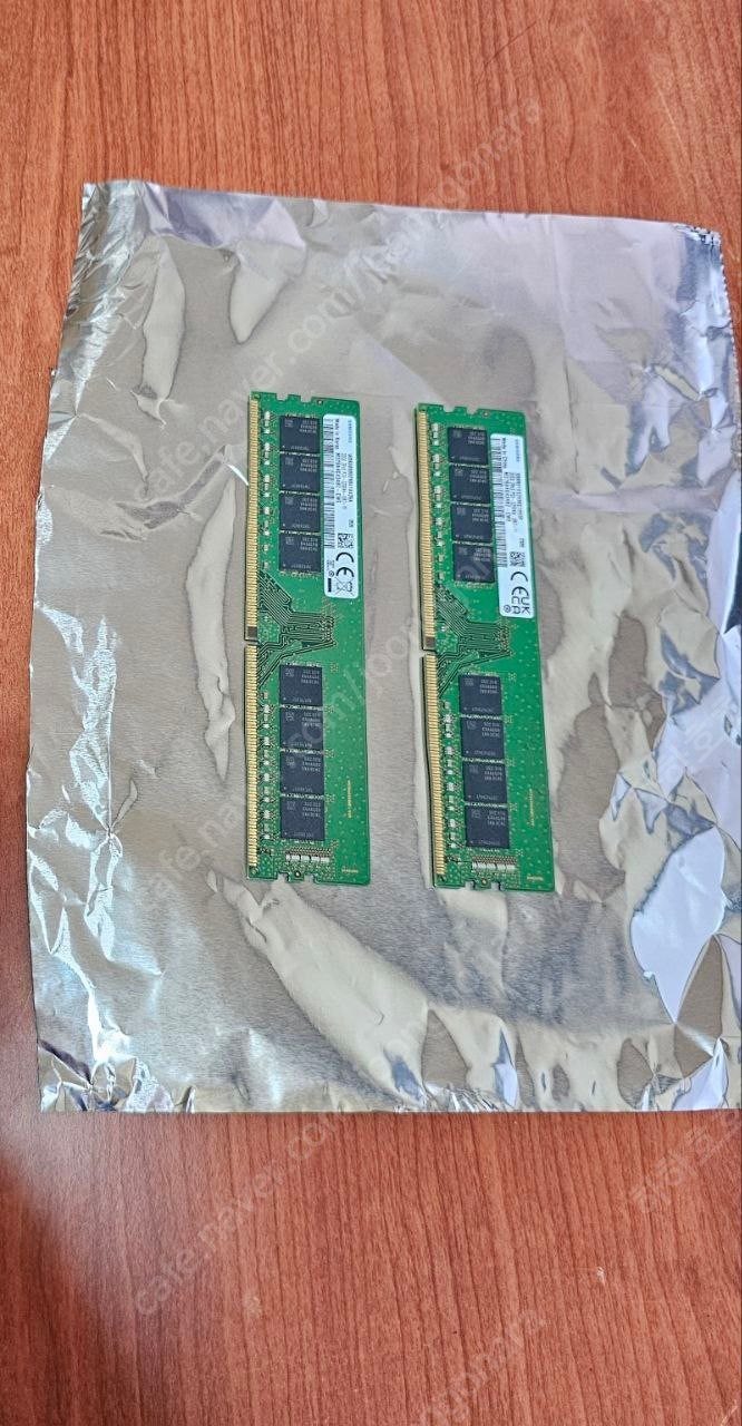 [램/메모리] 삼성전자(PC용) DDR4-3200 32GB 2개 팝니다.​