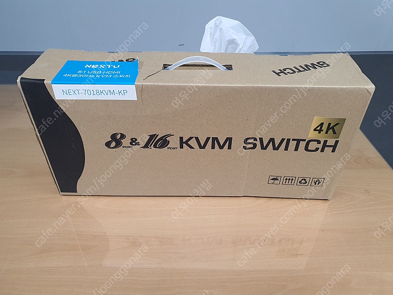 NEXT-7018KVM-KP 4K HDMI 영상리피터 8포트 리모컨 스위치