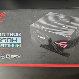 ASUS ROG THOR 850W PLATINUM 플래티넘