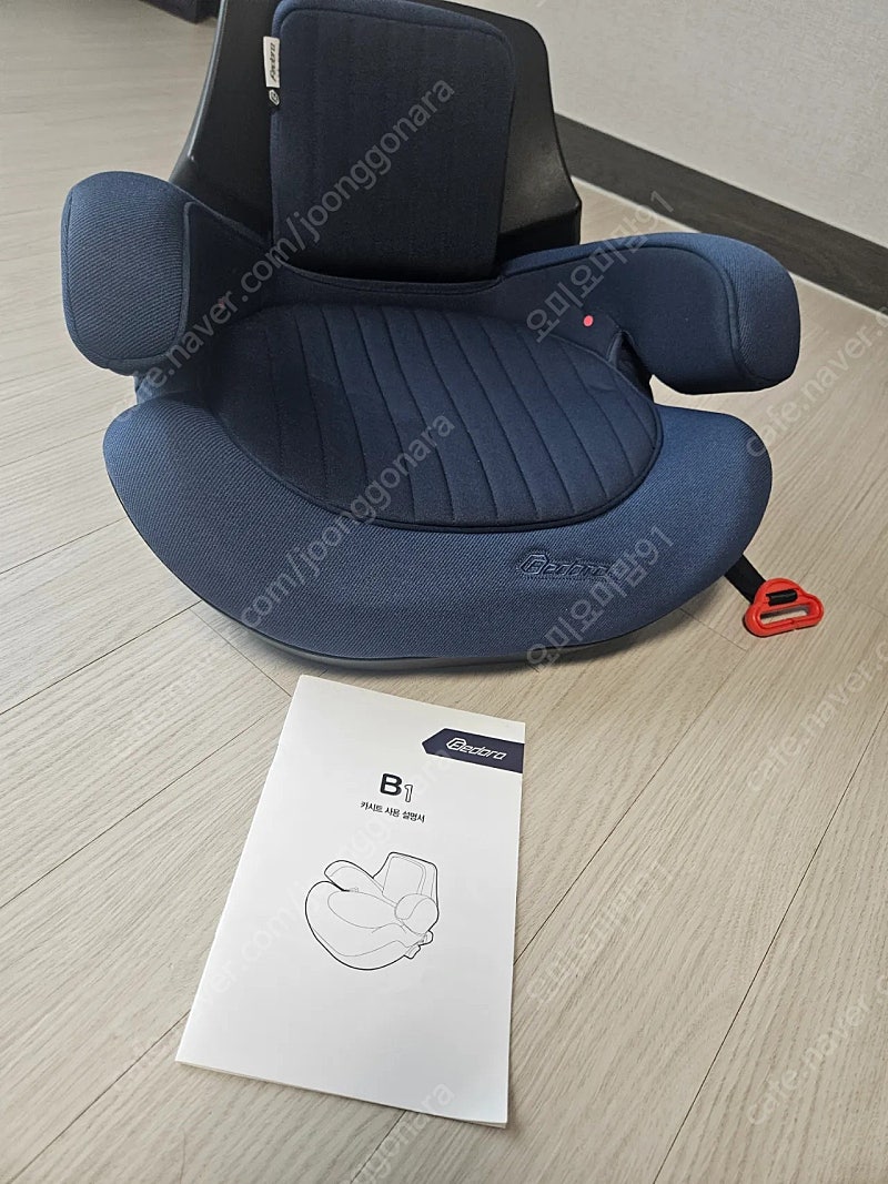 페도라 B1 ISOFIX 주니어 부스터 카시트 선물받아 일주일 사용 보관