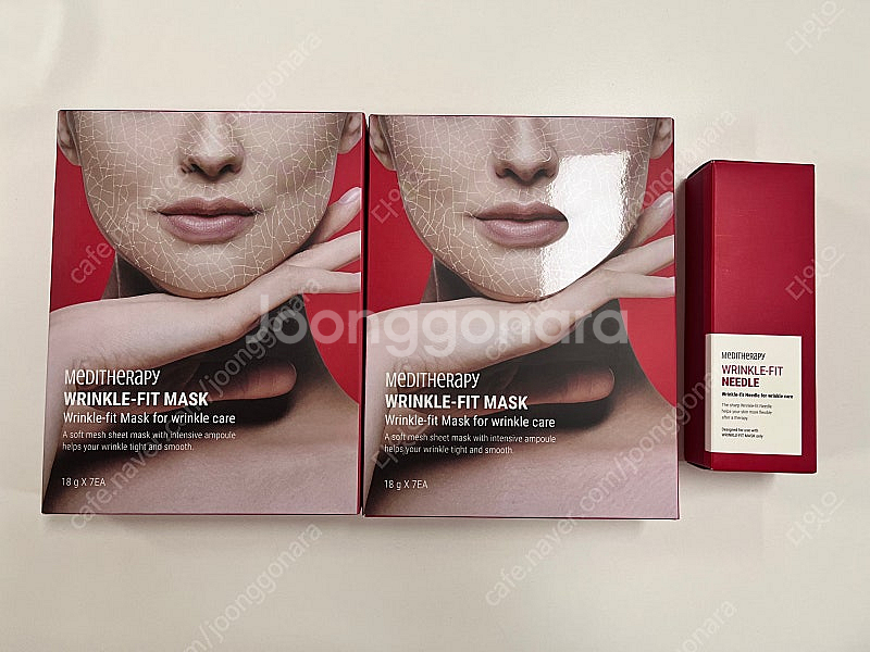 메디테라피 링클핏 마스크 2팩 + 니들--0