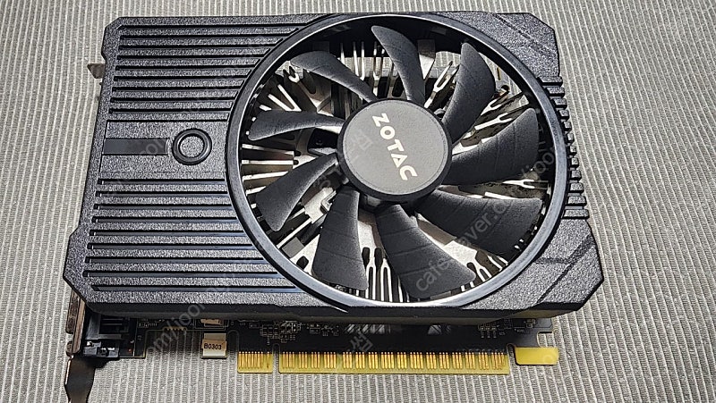 그래픽카드 zotac GeForce gtx 1050ti 4GB 팝니다