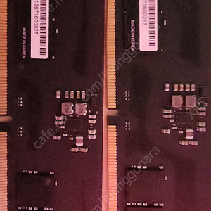 klevv essencore ddr5 5600 16g a다이 언락 2장팝니다.