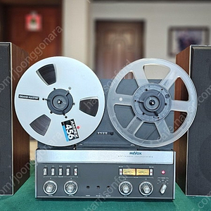 Revox A77 mk4 릴데크와 B&O 스피커