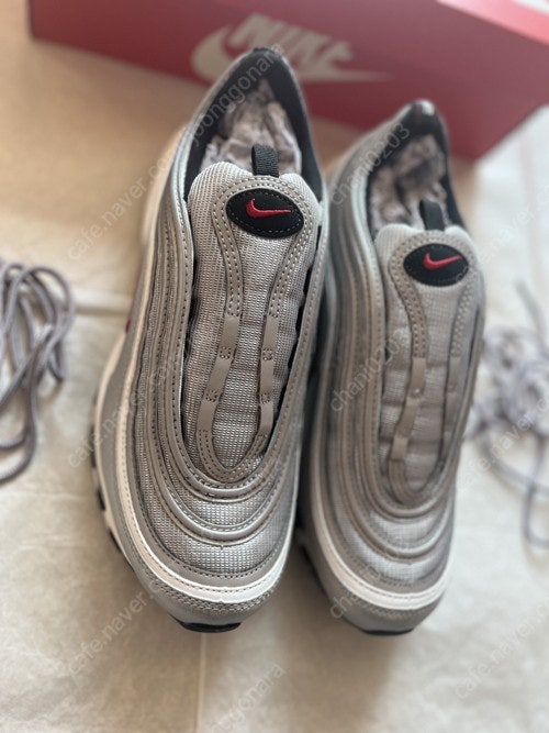 [새상품/택포] 나이키 에어맥스 97 og 실버 불렛 nike air max 97 og silver bullet