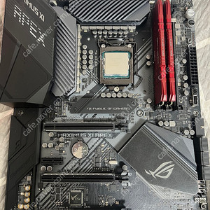 i7-9700k+z390 maximus apex+ballistix 3600 cl16 8gx2