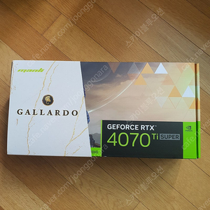 만리 4070ti super 16gb 미개봉